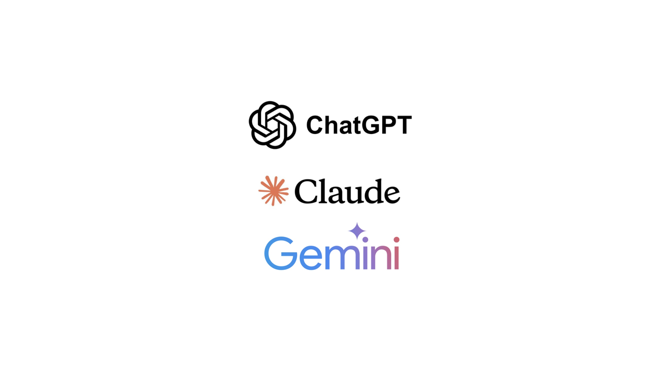 AI 툴 : ChatGPT,클로드, 제미나이